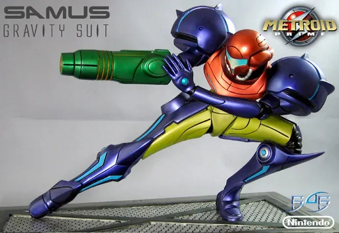 First 4 Figures Metroid Samus Gravity Suit statueta 250 buc