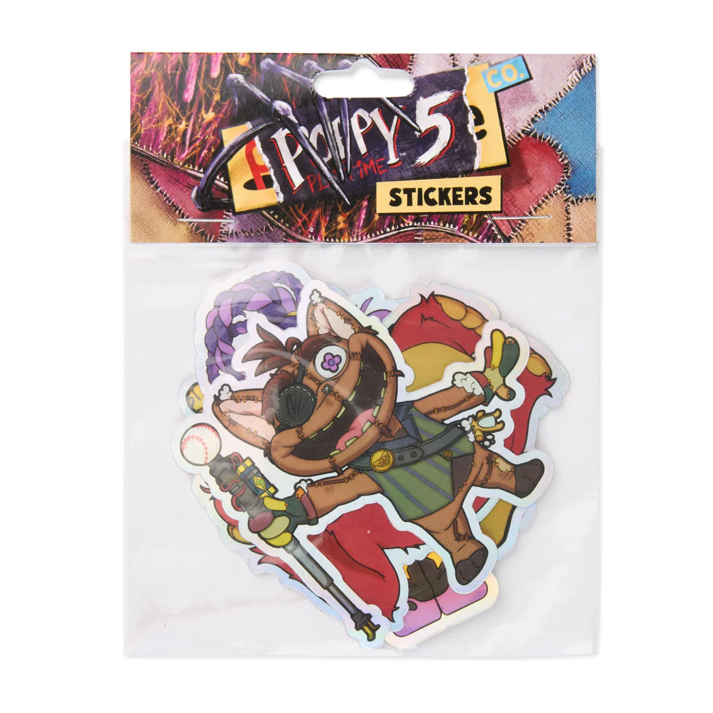 Huggy Wuggy Poppy Playtime Chapter 5 stickere holografice