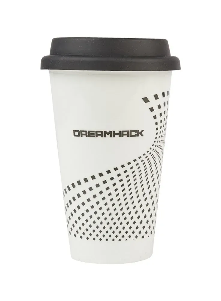 DreamHack cana Coffee-to-Go alba 30cl portelan