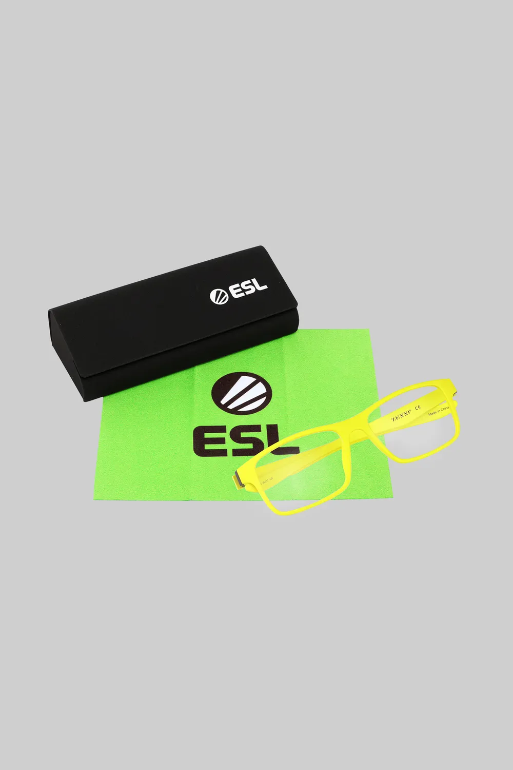 ESL x Zenni OptiFlex Pro Edition ochelari gaming galbeni