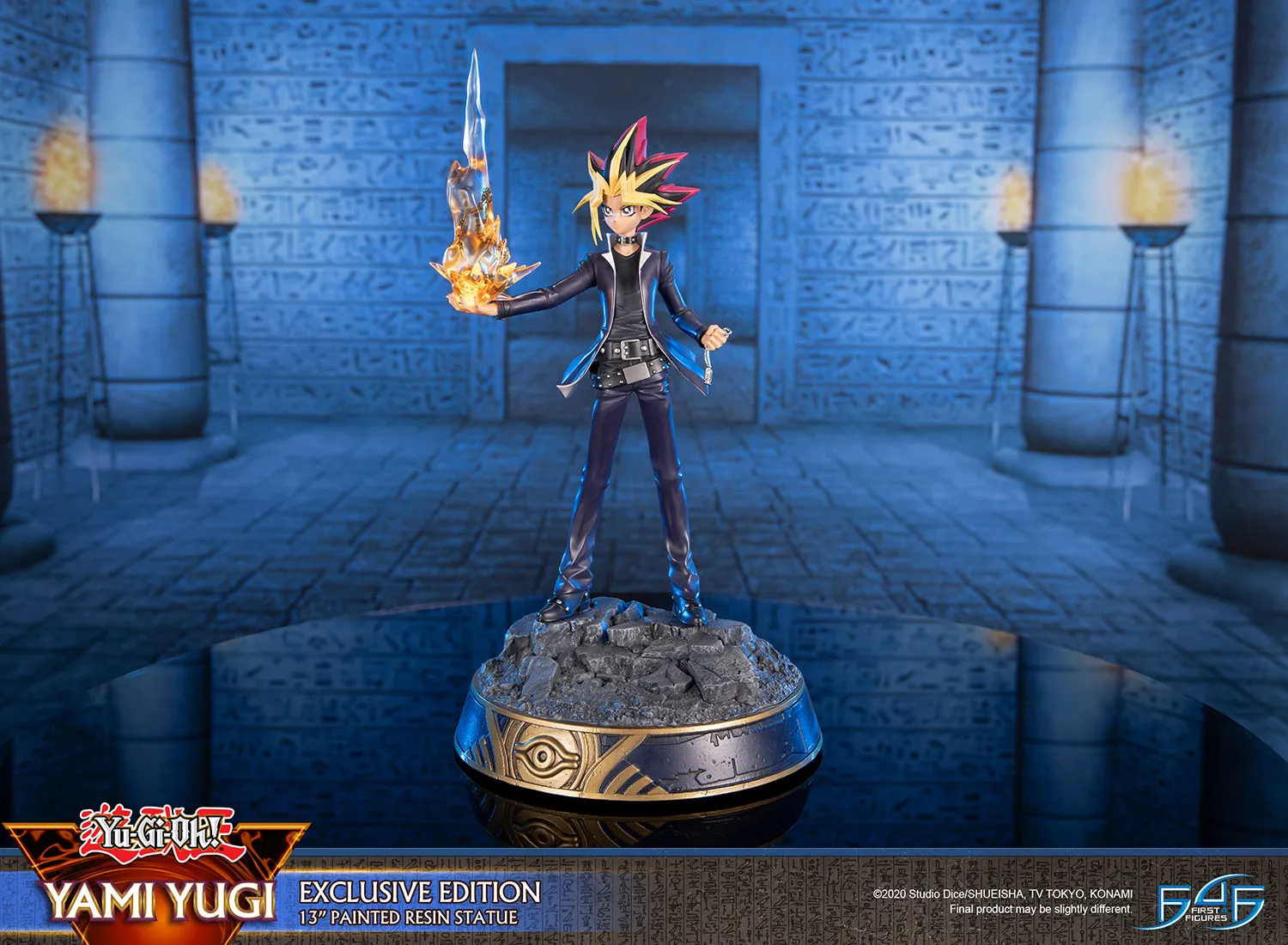 First 4 Figures Yu-Gi-Oh! Yami Yugi statueta Exclusive Edition LED