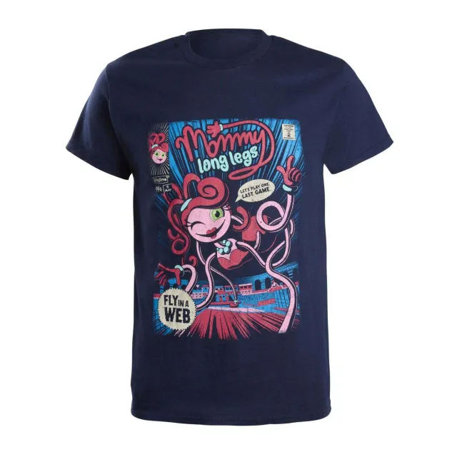 Huggy Wuggy Poppy Playtime Mommy Long Legs tricou comic