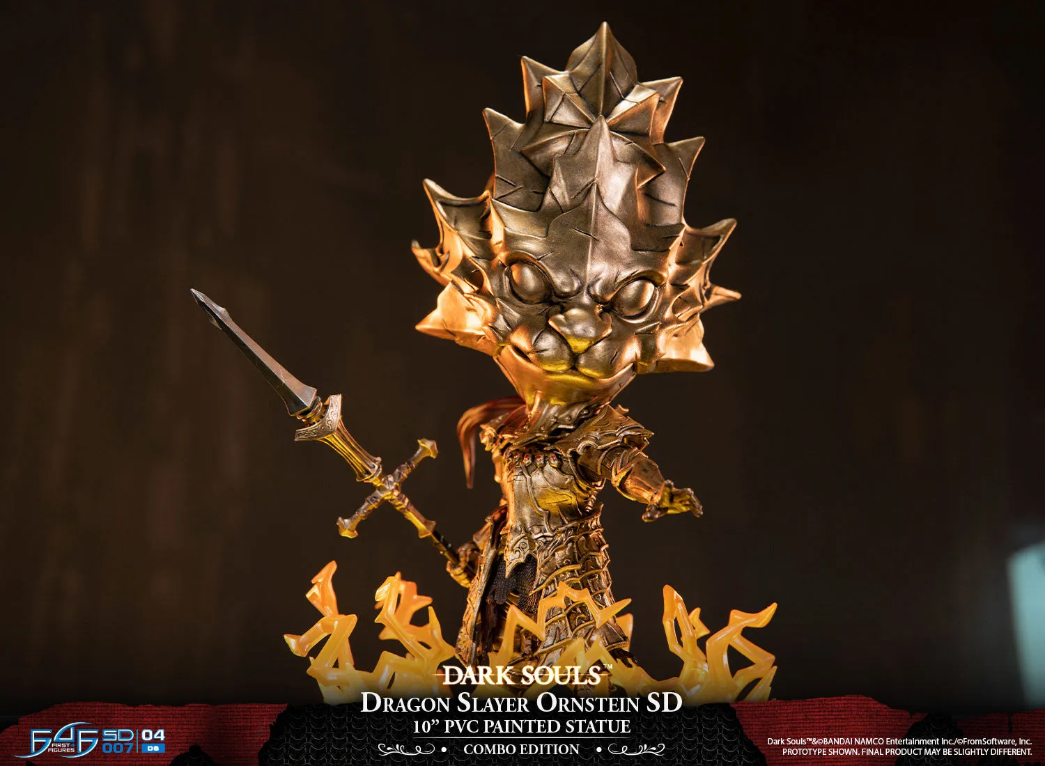 First 4 Figures Dark Souls Ornstein SD statuetă PVC Combo LED