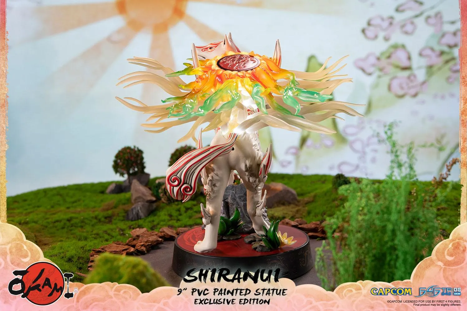 First 4 Figures Okami Shiranui figurina PVC Exclusive LED
