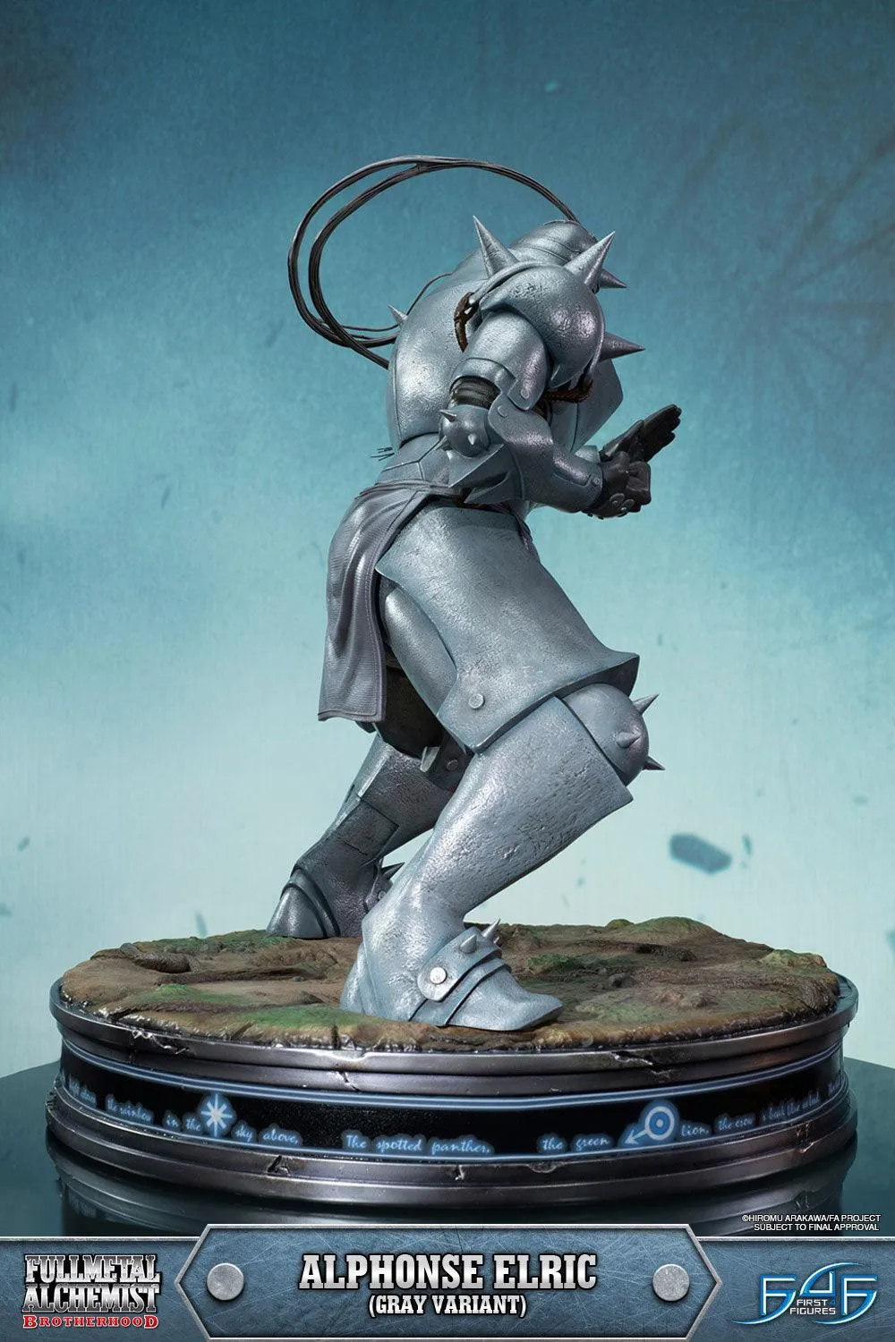 First 4 Figures Fullmetal Alphonse Elric statueta gri Regular