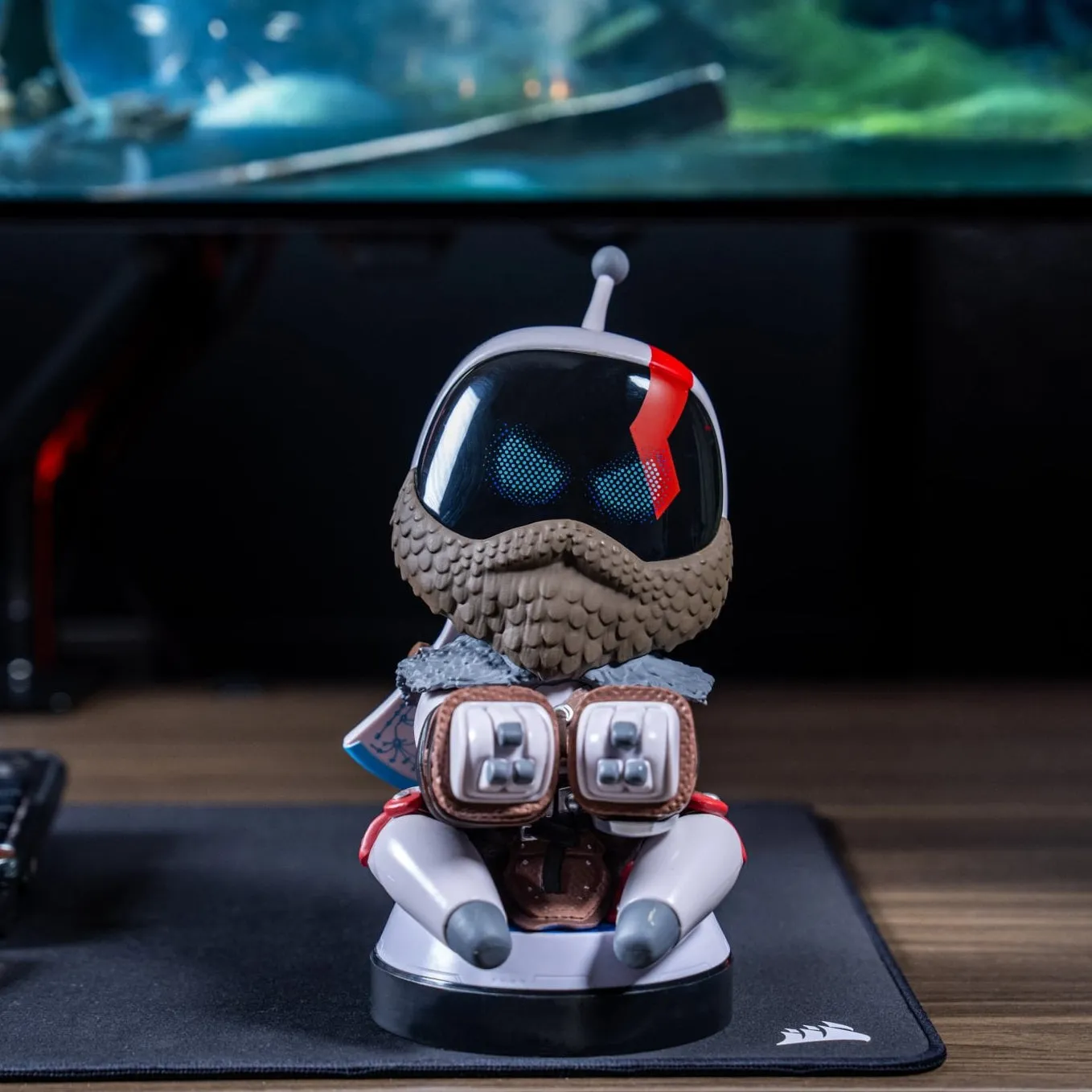 Exquisite Gaming Cable Guys Kratos Bot suport controller gri