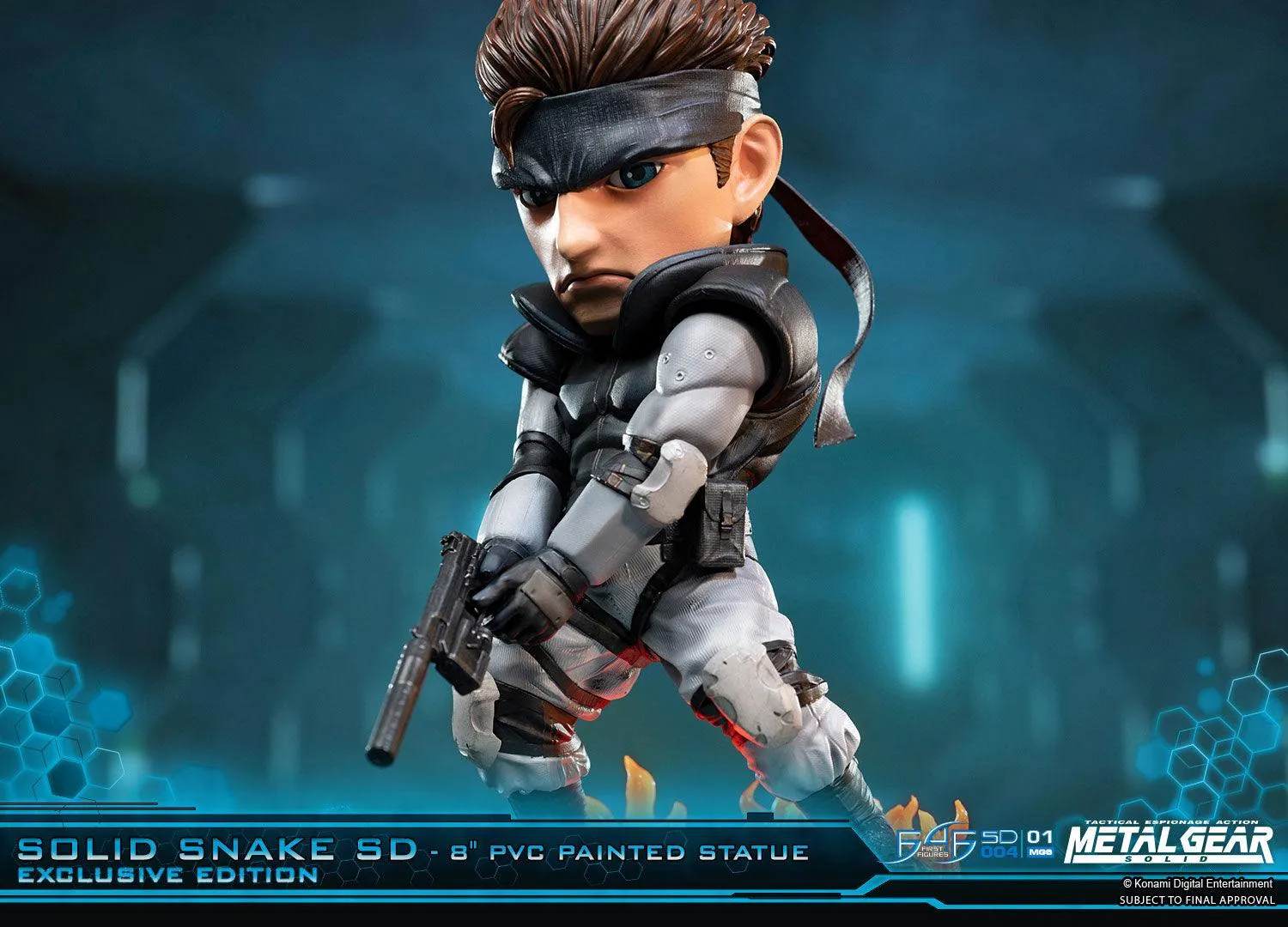 First 4 Figures Solid Snake SD Exclusive figurină PVC