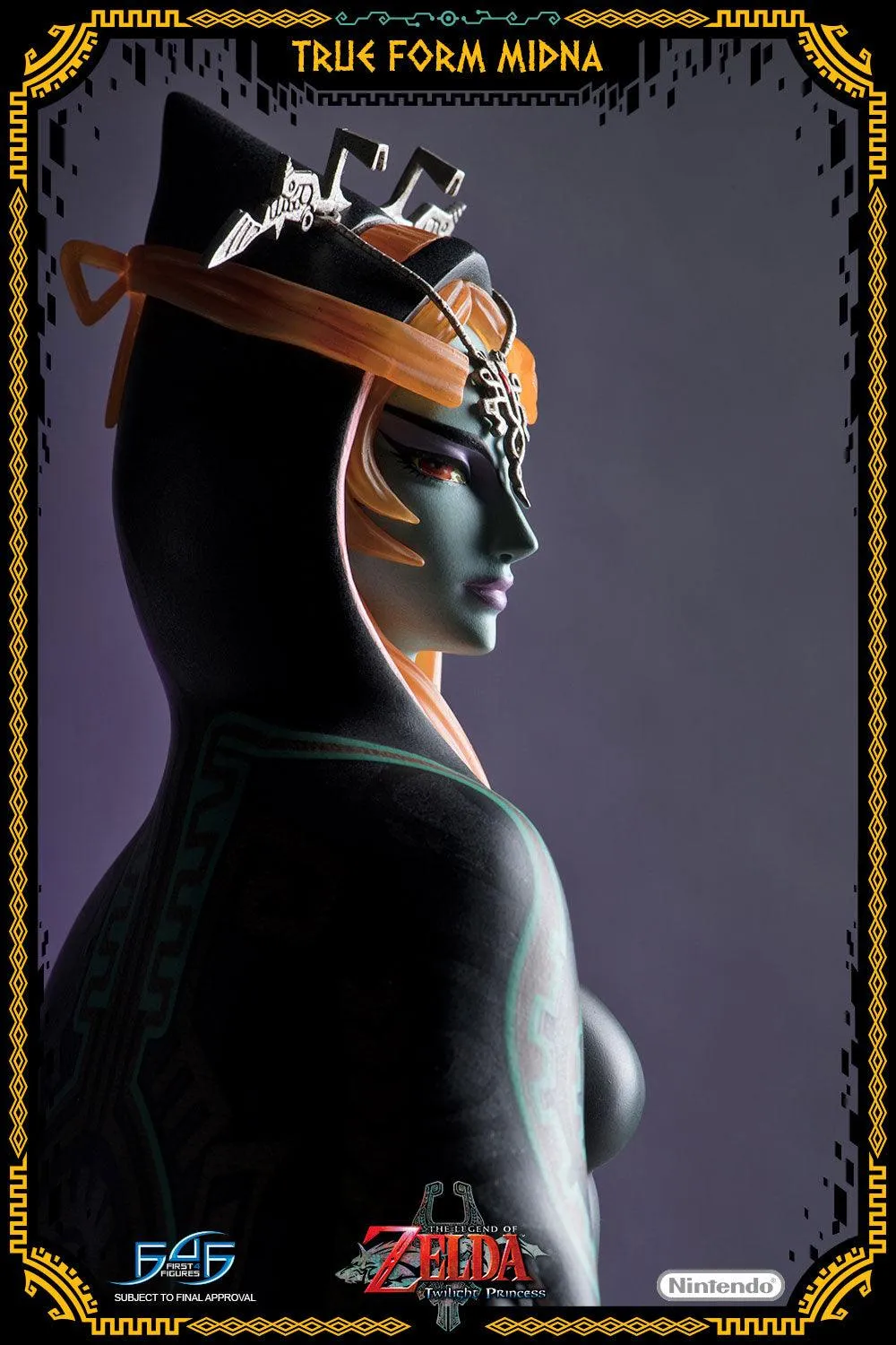 First 4 Figures Zelda True Form Midna statuetă Regular fosforescent