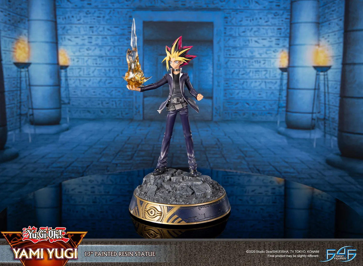 First 4 Figures Yu-Gi-Oh Yami Yugi Statuetă Puzzle Mileniului