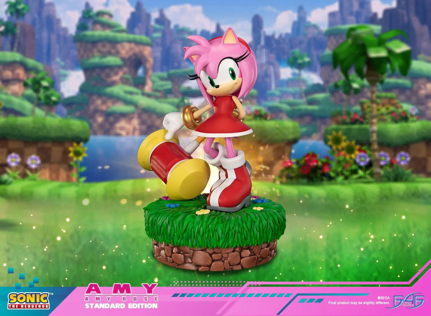 First 4 Figures Sonic Amy statueta Standard rasina