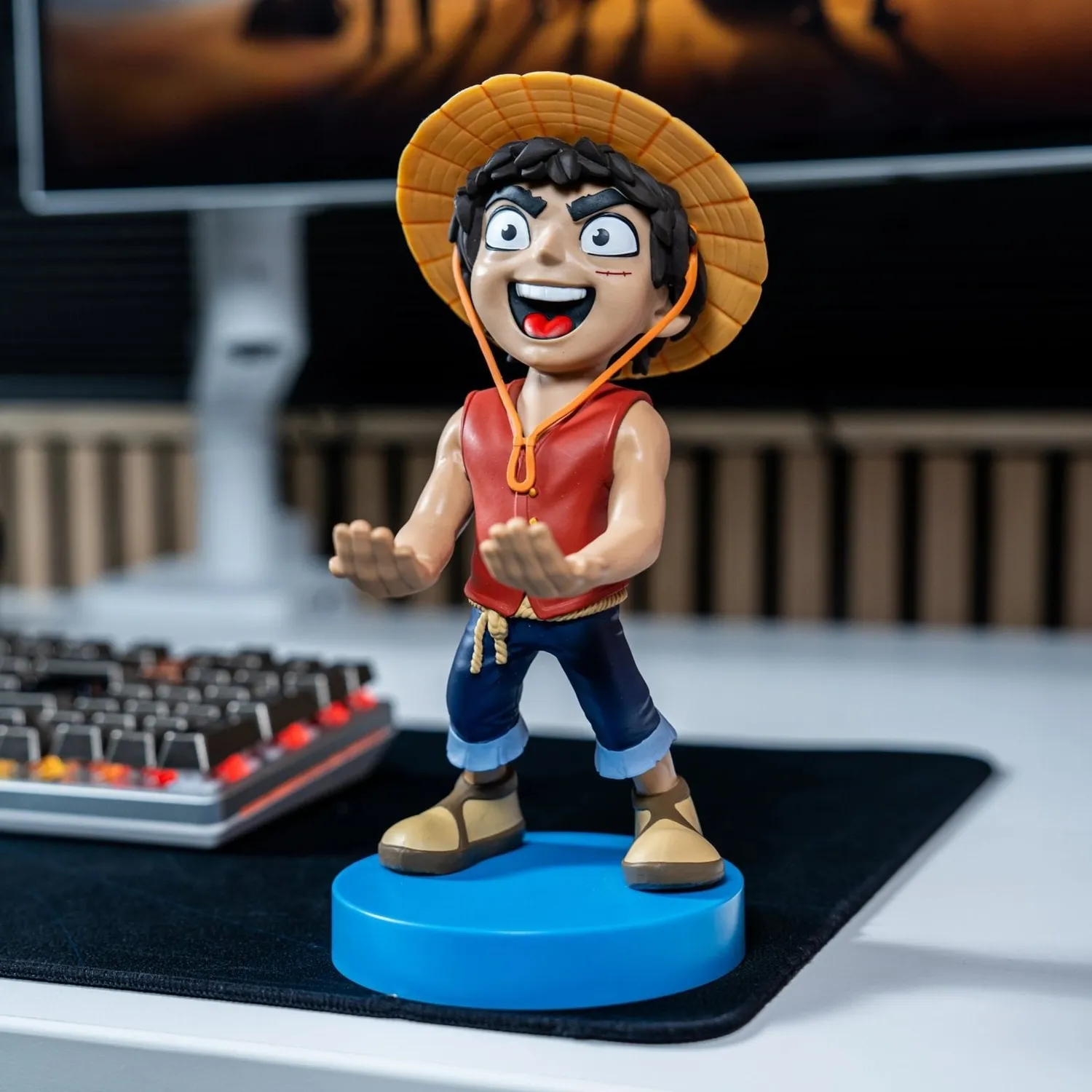 Exquisite Gaming Cable Guys Luffy suport controller anime