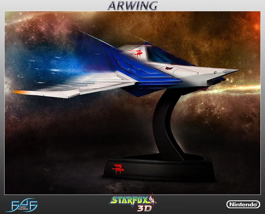 First 4 Figures Star Fox Arwing statueta polystone 45 cm