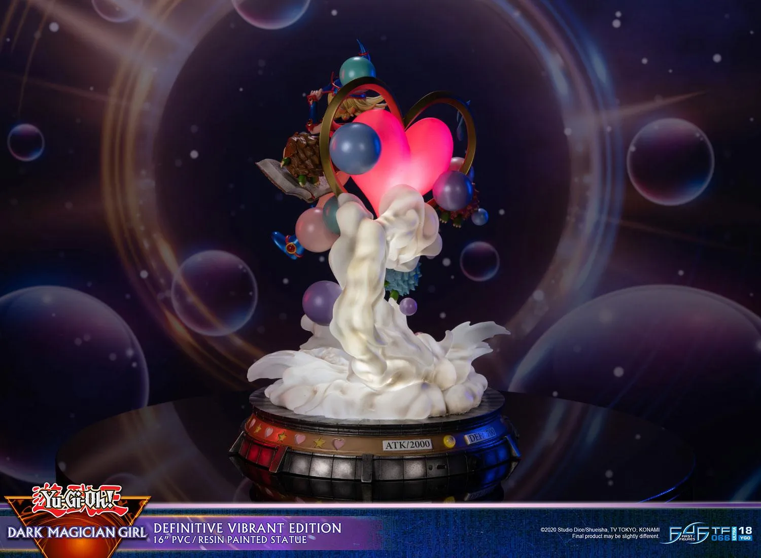 First 4 Figures Yu-Gi-Oh Dark Magician Girl statueta Vibrant LED