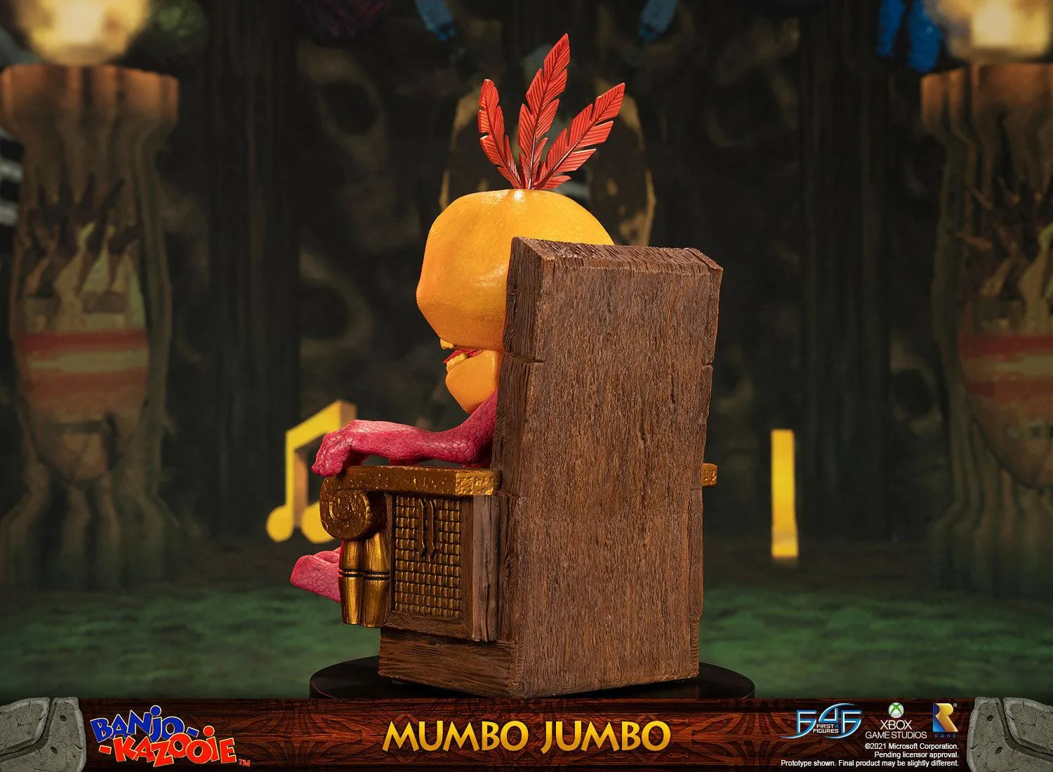 First 4 Figures Banjo-Kazooie Mumbo Jumbo statueta Standard rasina