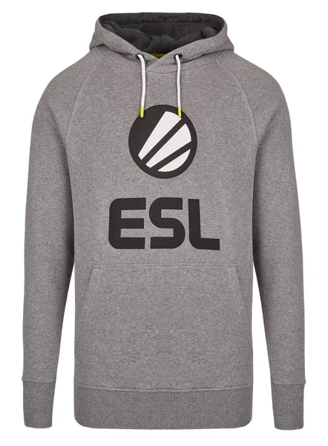 ESL Gaming Pullover Hoodie hanorac gri inchis 330g