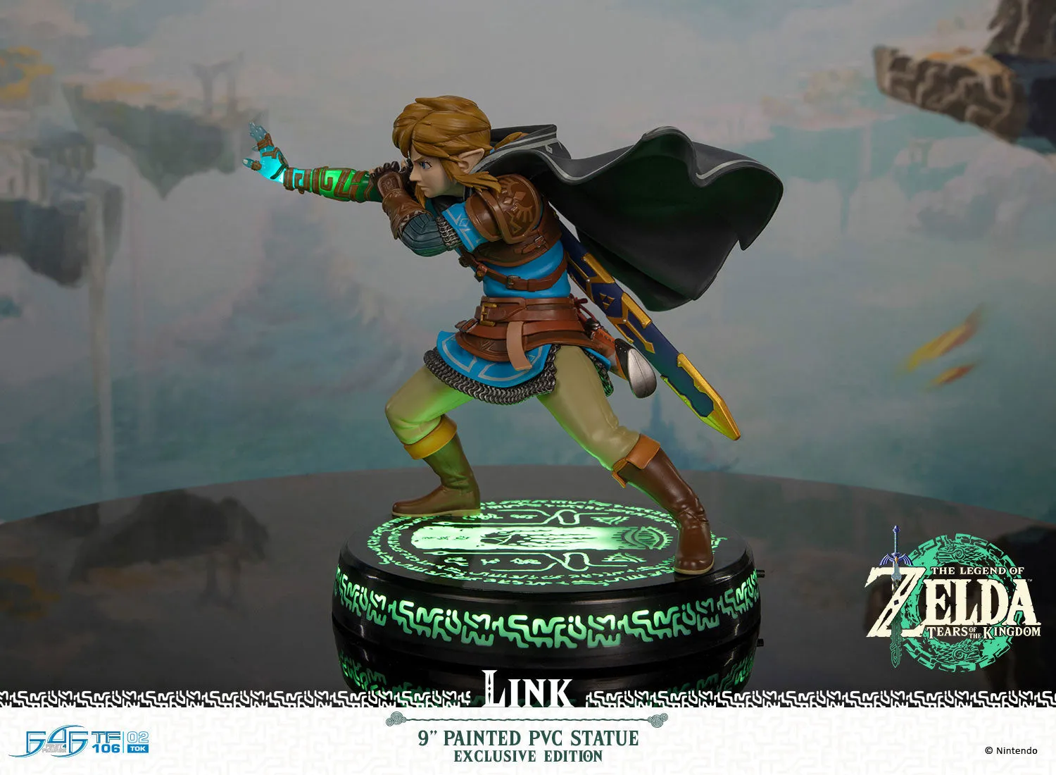 First 4 Figures Link Tears of the Kingdom statueta PVC LED