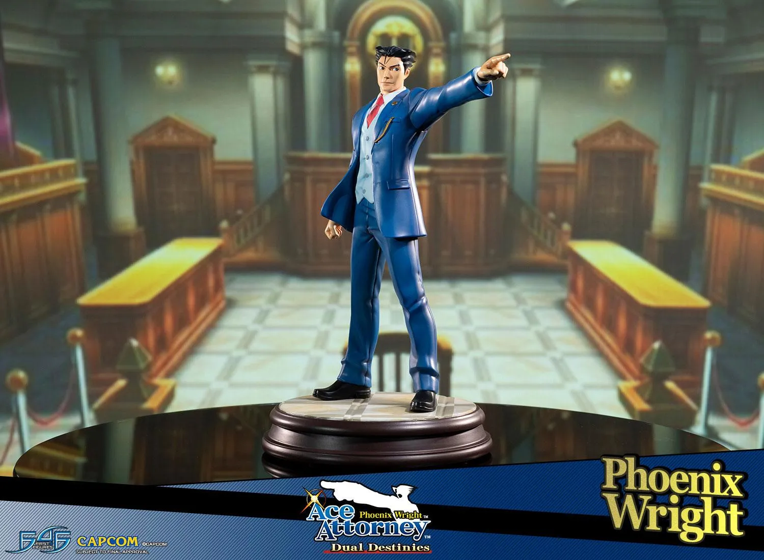 First 4 Figures Phoenix Wright Dual Destinies statuetă standard