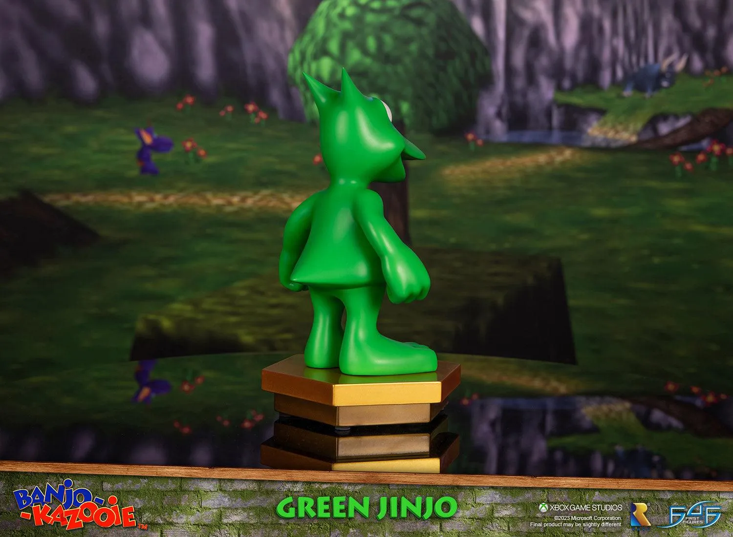 First 4 Figures Banjo-Kazooie Green Jinjo statuetă rășină