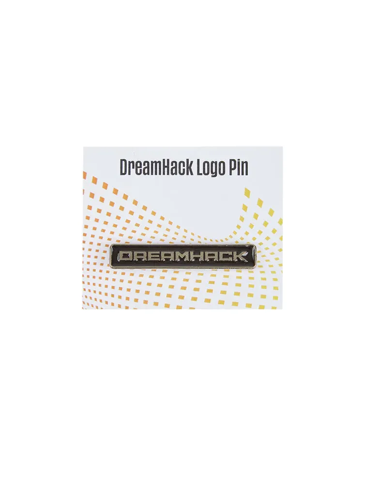ESL Gaming DreamHack Logo Pin negru 4 cm
