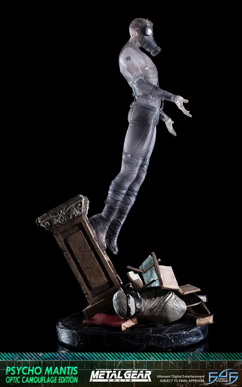 First 4 Figures Metal Gear Solid Psycho Mantis statueta Optic Camouflage