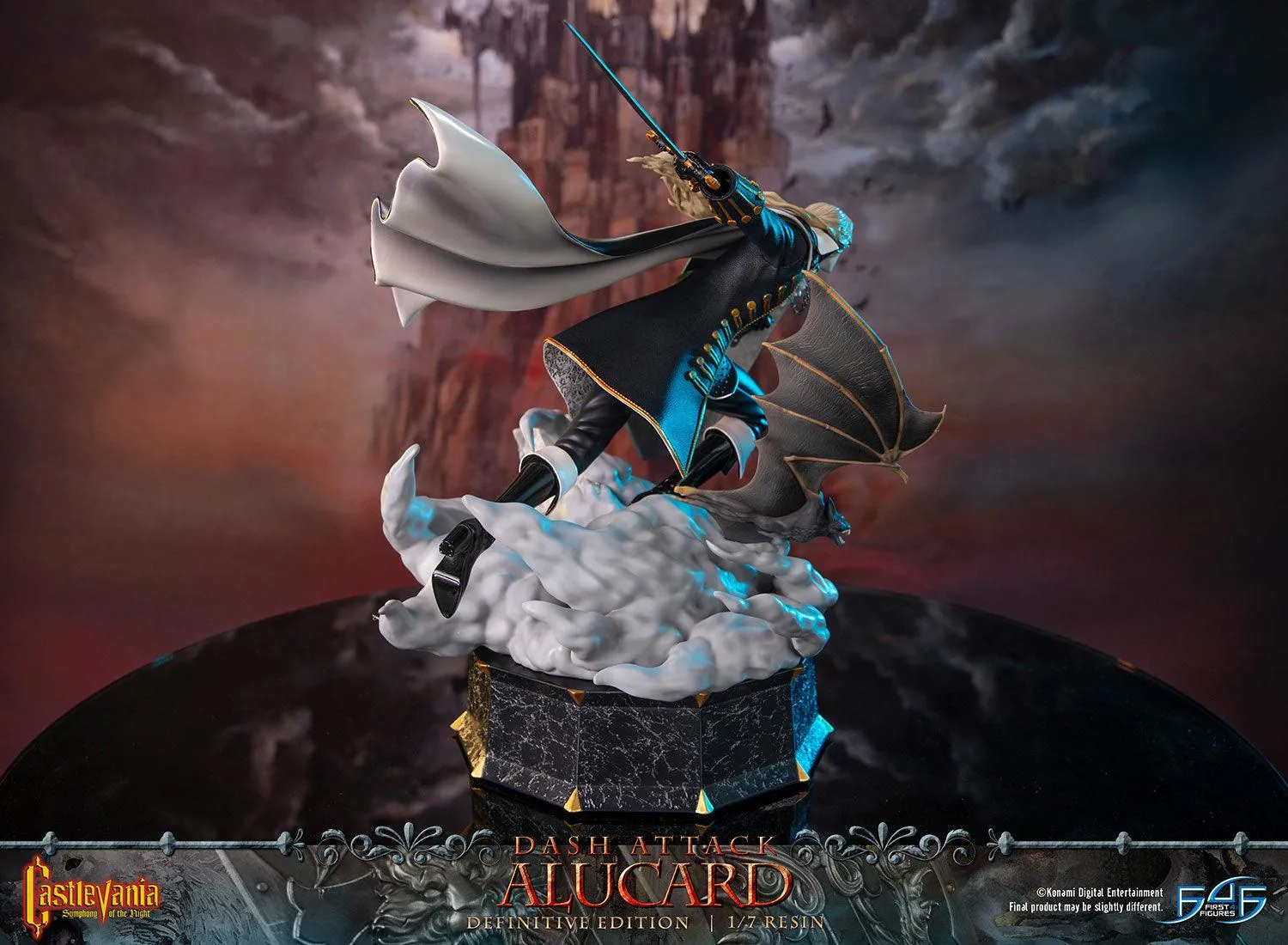 First 4 Figures Castlevania Alucard Dash Attack Definitive statuetă rășină