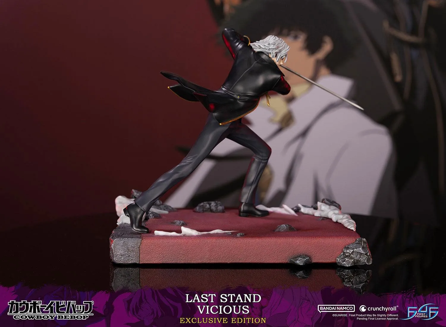 First 4 Figures Cowboy Bebop Vicious statuetă rășină Exclusive