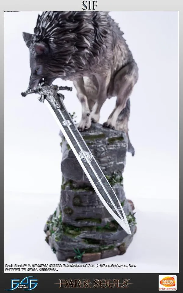 First 4 Figures Dark Souls Sif Great Grey Wolf statueta rasina 63 cm