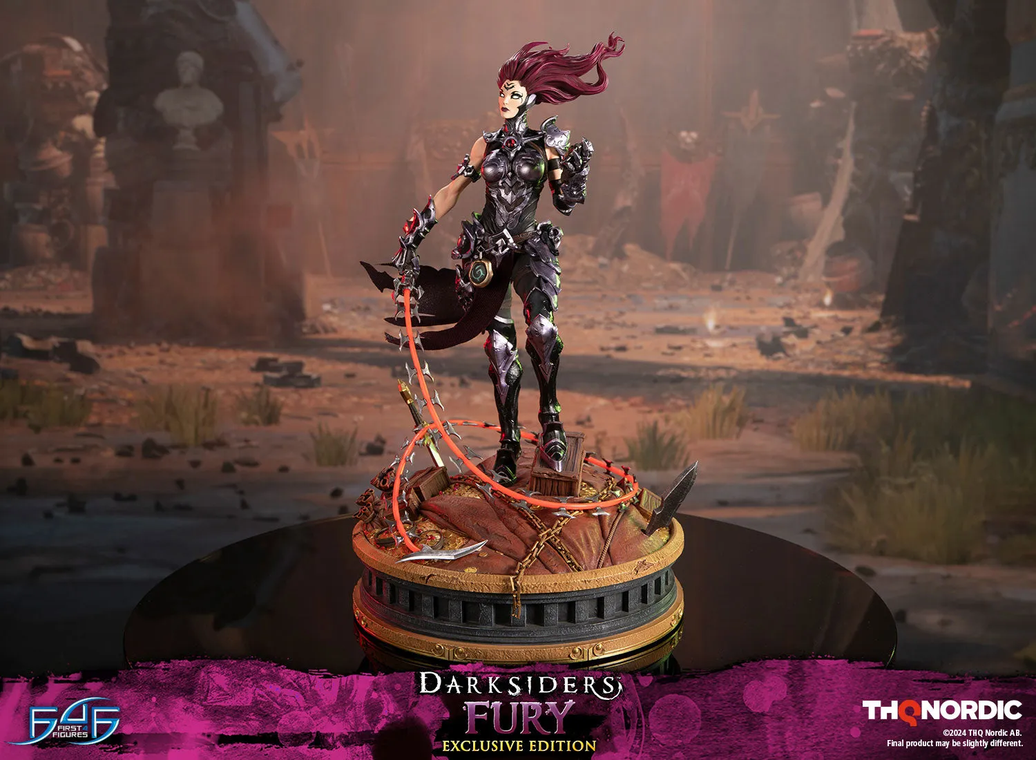 First 4 Figures Darksiders Fury statueta Exclusive Edition LED