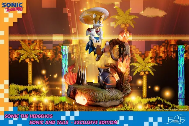 First 4 Figures Sonic Tails statuetă Duo Edition rășină