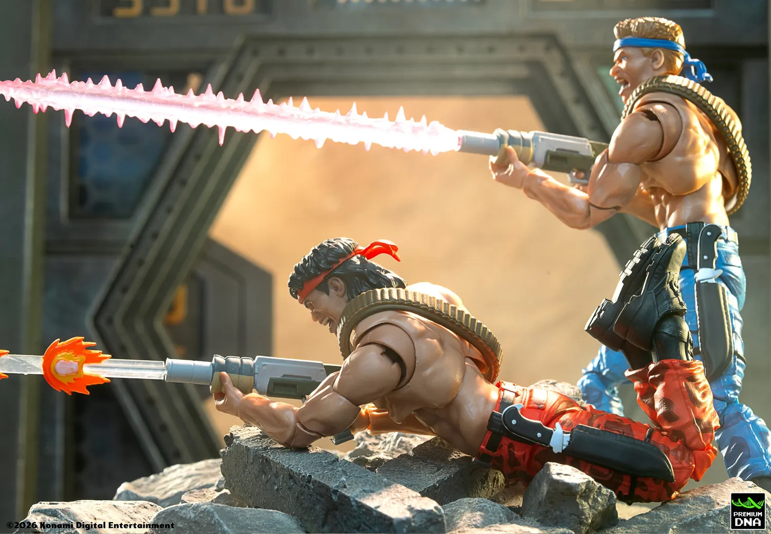 Premium DNA Contra Maximum Payload Bill Lance set 4 figurine