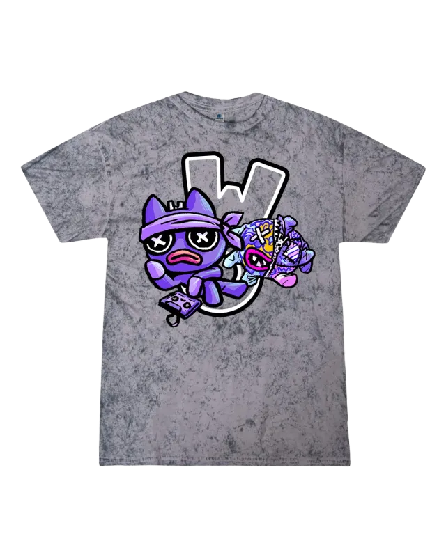 Huggy Wuggy Poppy Playtime Goober Gutz tricou mov S-3XL