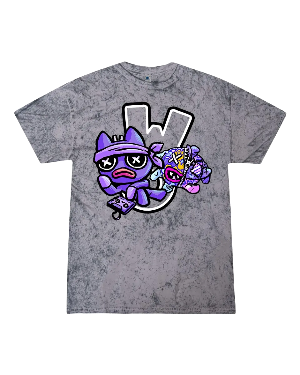 Huggy Wuggy Poppy Playtime Goober Gutz tricou mov S-3XL