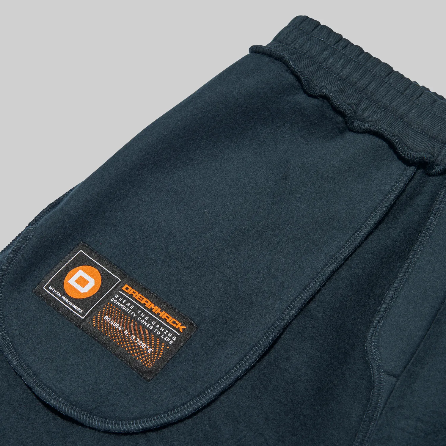 DreamHack Dreamers pantaloni scurti bleumarin bumbac 320gsm