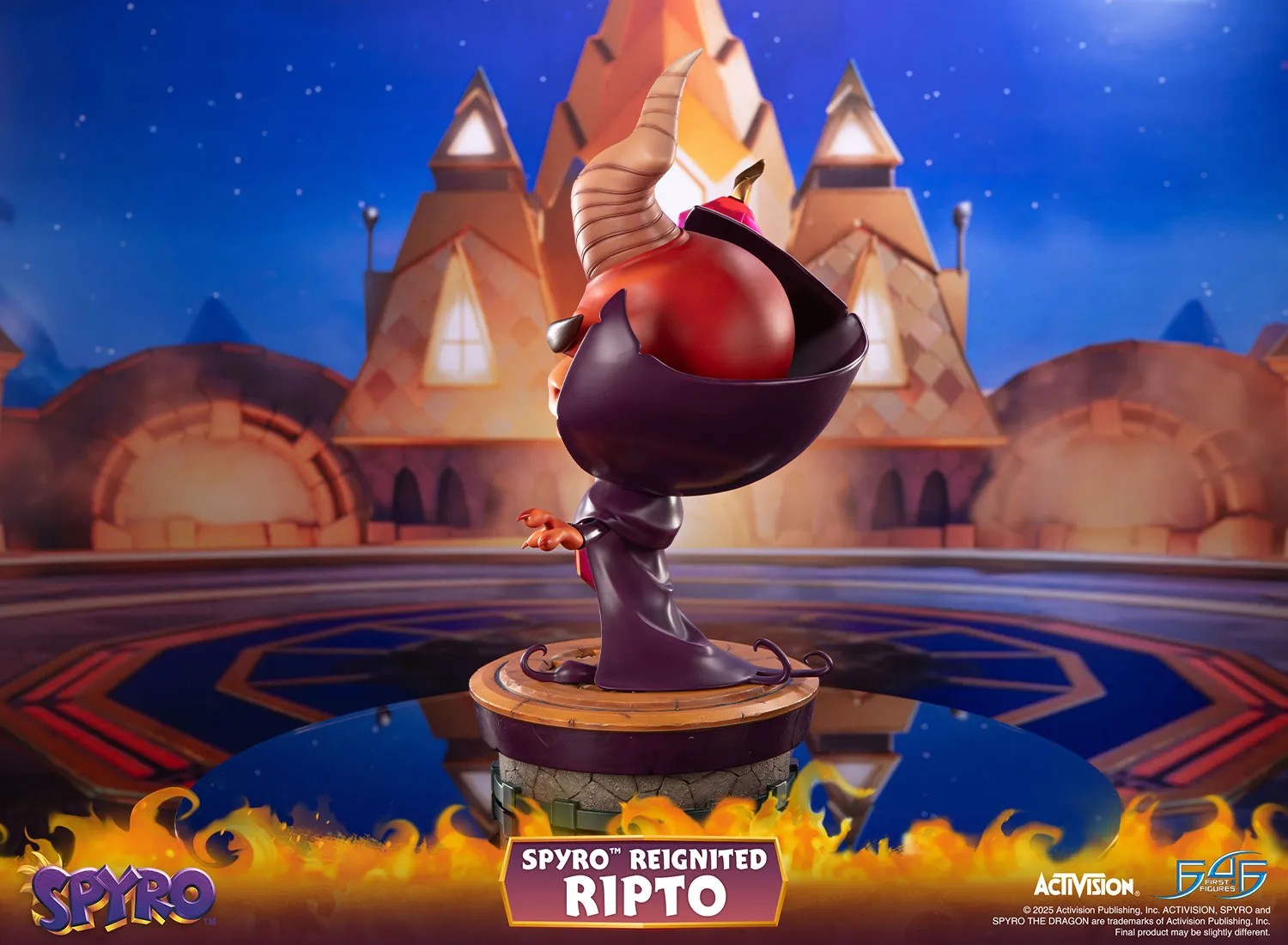 First 4 Figures Spyro Reignited Ripto statuetă rășină 46,5 cm