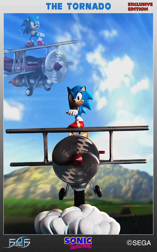 First 4 Figures Sonic Tornado dioramă avion Exclusive cu LED