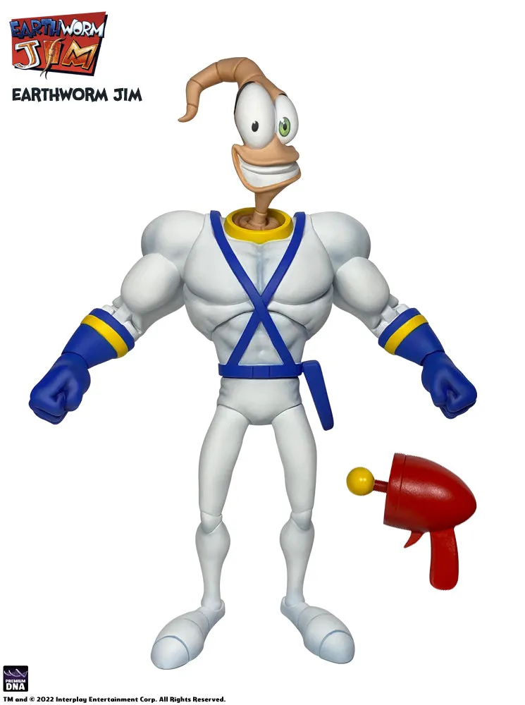 Premium DNA Toys Earthworm Jim Snot figurina articulata 15cm