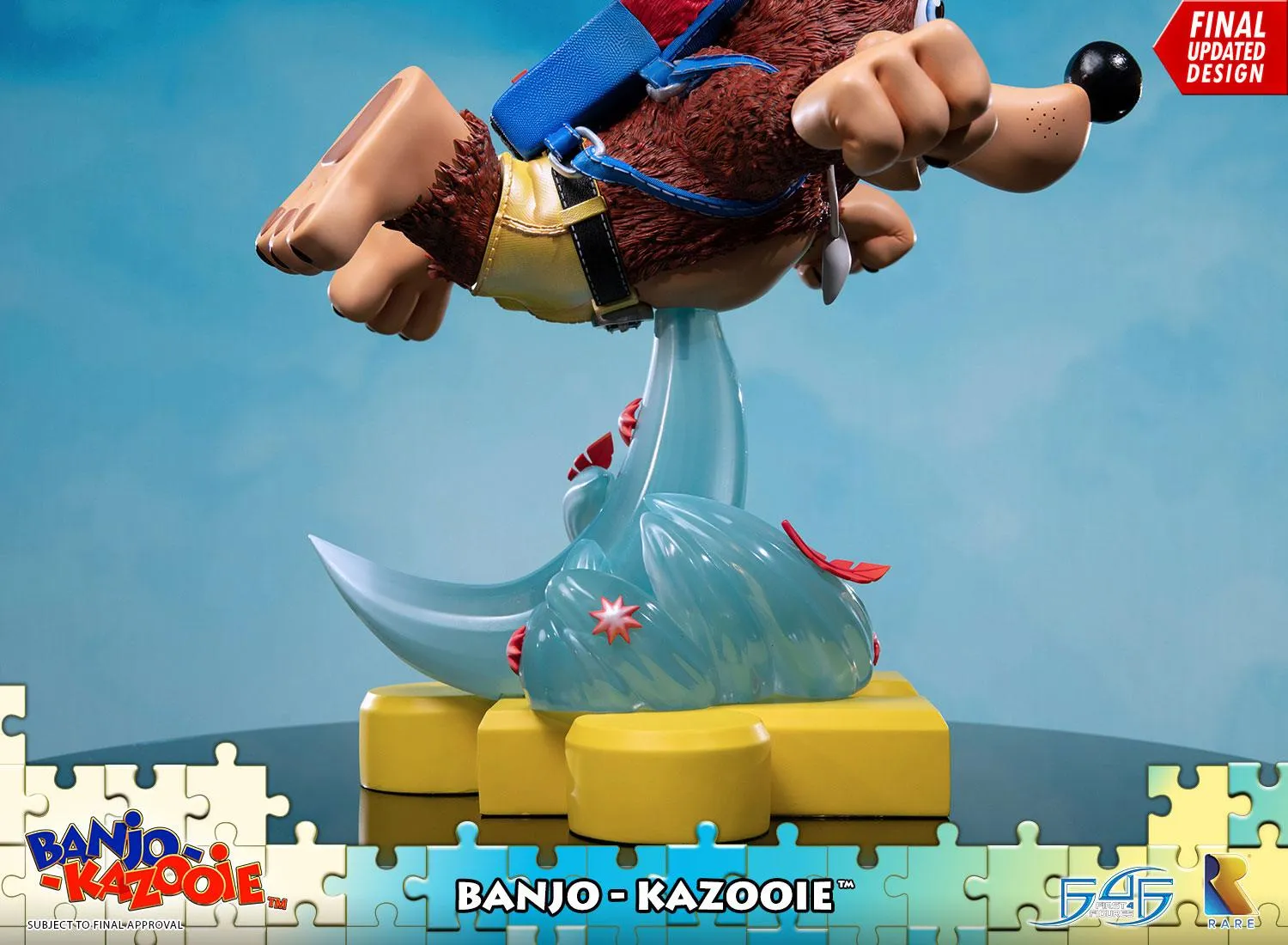 First 4 Figures Banjo-Kazooie Banjo Kazooie statueta Standard rasina