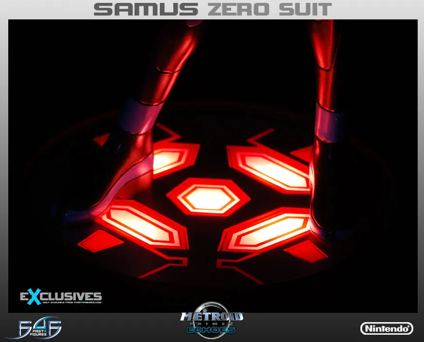 First 4 Figures Metroid Zero Suit Samus statueta Exclusive