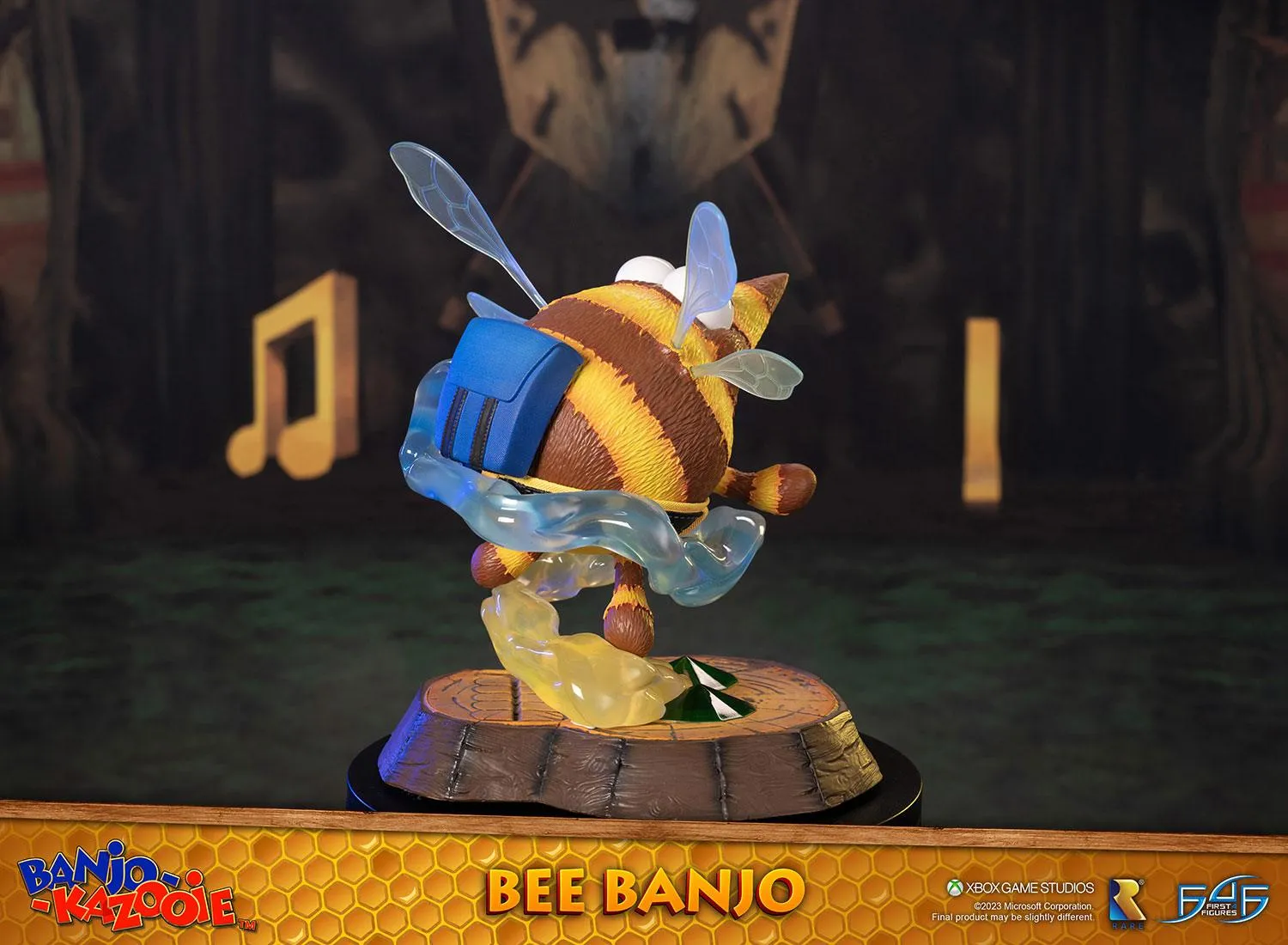 First 4 Figures Banjo-Kazooie Bee Banjo statueta rasina albina