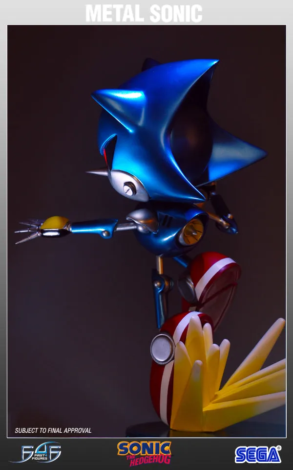 First 4 Figures Metal Sonic statueta Classic rasina