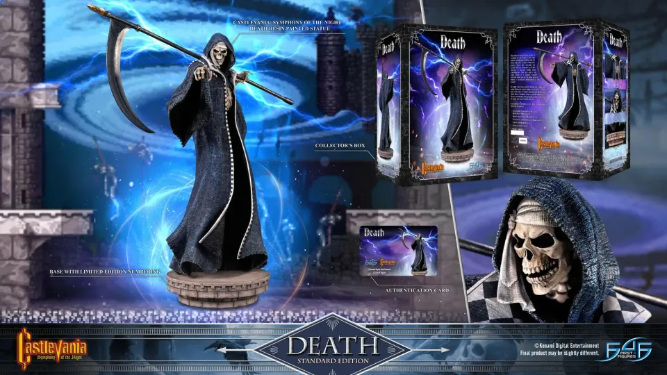 First 4 Figures Castlevania Death Standard statuetă rășină