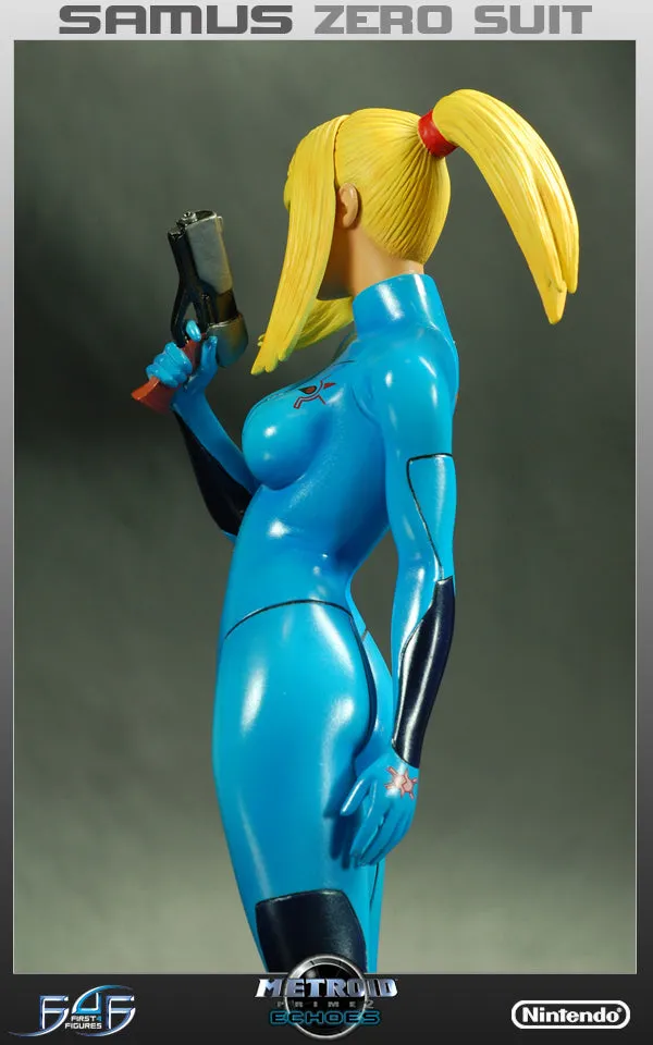 First 4 Figures Metroid Zero Suit Samus statueta Exclusive