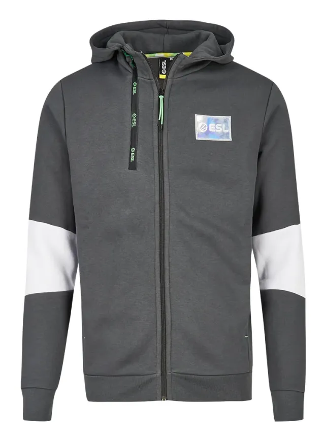 ESL Gaming Monochrome Double Zip hanorac negru L bumbac