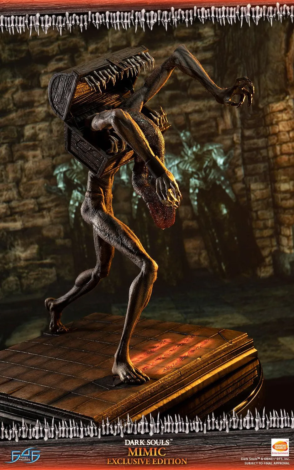 First 4 Figures Dark Souls Mimic statuetă Exclusive LED