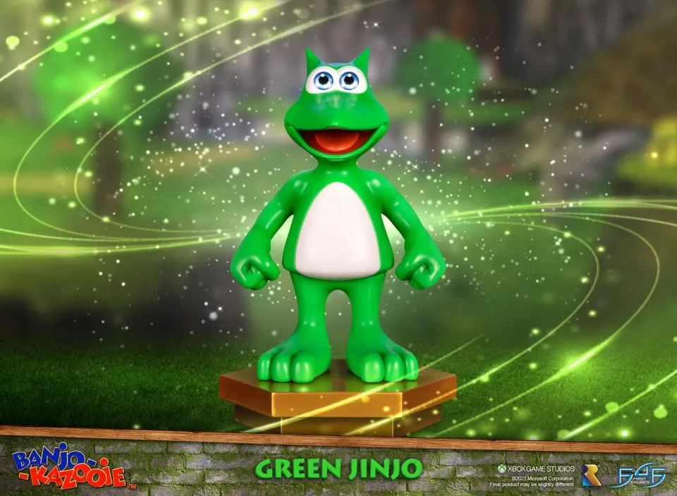 First 4 Figures Banjo-Kazooie Green Jinjo statuetă rășină