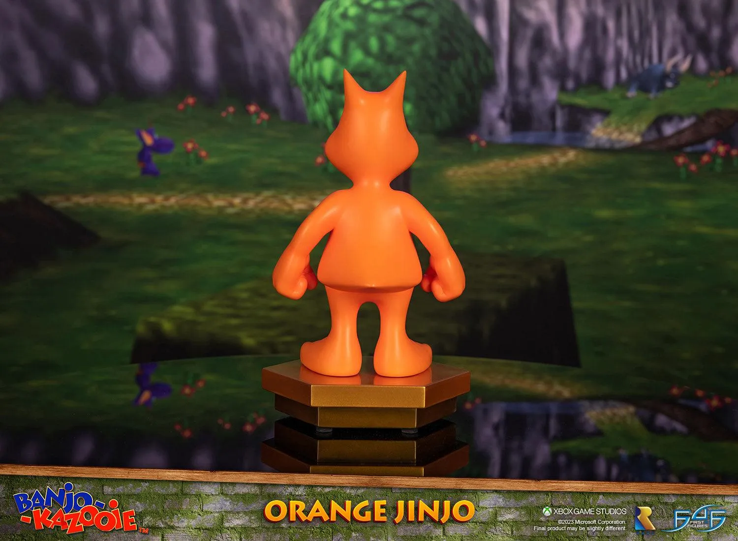First 4 Figures Banjo-Kazooie Orange Jinjo statuetă rășină 23 cm