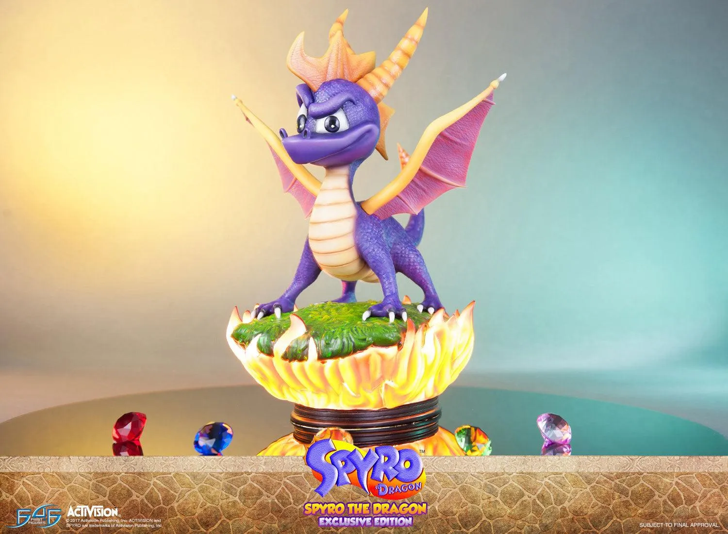 First 4 Figures Spyro Exclusive statueta dragon mov rasina