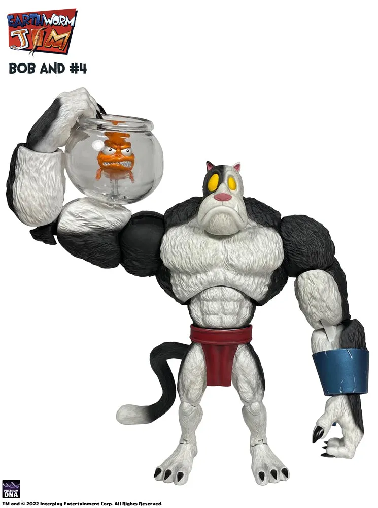 Premium DNA Toys Earthworm Jim Bob #4 figurina articulata 18cm