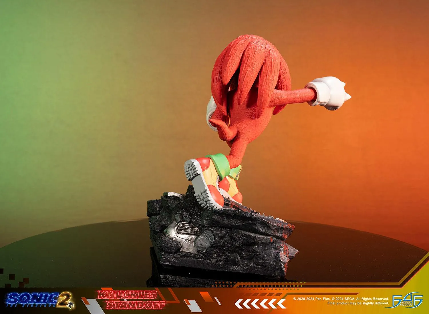 First 4 Figures Sonic 2 Knuckles Standoff statueta rasina