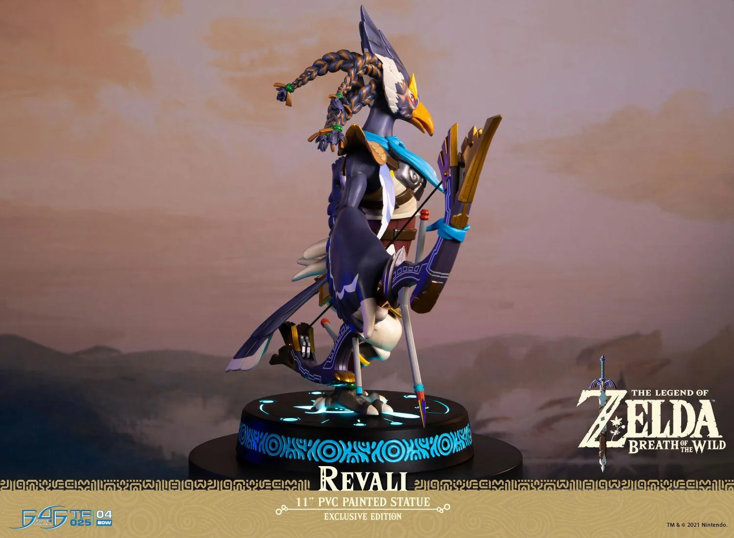 First 4 Figures Zelda Breath of the Wild Revali statuetă PVC Exclusive LED